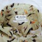 Columbia  Button Up Shirt  FLY FISH Short Sleeve Mens Size XL 100% Cotton