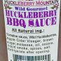 Huckleberry BBQ Sauce All Natural Gourmet 17oz Wild Huckleberry Mountain Idaho