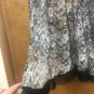 Almost Famous Sheer Cover Top Fringe Womens XL Jacket Short Sleeve Open Front