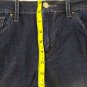 Levi Strauss & Co Cotton/Elastane Dark Wash Womens Capris 9in Rise Size 6
