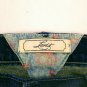 Levi Strauss & Co Cotton/Elastane Dark Wash Womens Capris 9in Rise Size 6