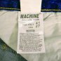 Machine pour neuf mode Distressed Blue Denim Cuffed Capris Womens Size 27 NWT