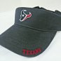 NFL GAME DAY Houston Texans one size fits all visor hook and loop strap