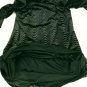 Jessica Howard Dress Womens Size 14 Black Velour With Sparkle Zip Back Party