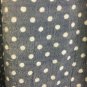 Fred David Top Polka Dot Pullover Womens 1X Peasant Elastic Neck