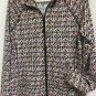 Threads 4 Thought Jacket Zip Up Womens Size Large Multi Color Southwestern