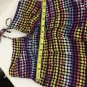 Volcom Maxi Dress Womens Small Multi Color Halter Style Lightweight