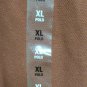 Croft And Barrow Easy Care Polo Brown Short Sleeved Mens Size XL NWT