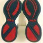 FILA White Navy Mens Basketball Shoes FWO4449-111 Size 9 Wide