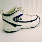FILA White Navy Mens Basketball Shoes FWO4449-111 Size 9 Wide