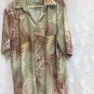 Barcelino Button Up Shirt Mens L Made In Germany Short Sleeve See Description