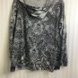 Live And Let Live Zip Up Hoodie Lightweight Womens Size 1X