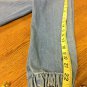 Passion 1 Jean Jacket Embroidered Hot Air Balloons Womens Size Medium Full Zip