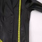 East 5th Genuine Leather Black Waist Length 3 Button Womens Jacket Size Large