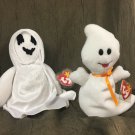 Ty Beanie Baby Ghosts Sheets And Spooky With Tags Halloween