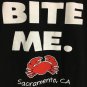 Joes Crab Shack Bite Me T-shirt Sacramento California Crab Adult Size Large