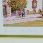 Inge Claussen Print Quebec, La Haute Ville Signed Framed. VERY NICE
