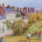 Inge Claussen Print Quebec, La Haute Ville Signed Framed. VERY NICE