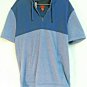 Foundry Quick Dri 1/4 Zip Navy Blue Short Sleeved Hoodie Mens Size XLT Polyester