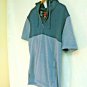Foundry Quick Dri 1/4 Zip Navy Blue Short Sleeved Hoodie Mens Size XLT Polyester
