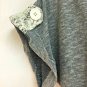 Miss Chievous Sweater Womens Size Small Hooded Gray Lace Elastic Waist