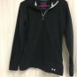 Under Armour Fleece 1/4 Zip Womens Small Logo