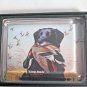 WINCHESTER Waterfall Glass Collection paperweight "King Buck" black lab Duck