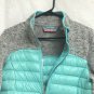 Free Country Puffer Sweater Jacket Girls Youth Large 14-16 Nylon/polyester
