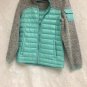 Free Country Puffer Sweater Jacket Girls Youth Large 14-16 Nylon/polyester