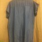 Spiaggia Dolce Dress Blue Lace Up Womens Size Medium