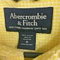Abercrombie Fitch Mens Button Up Shirt Short Sleeve Textured Cotton Medium