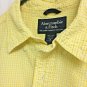 Abercrombie Fitch Mens Button Up Shirt Short Sleeve Textured Cotton Medium