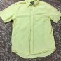 Abercrombie Fitch Mens Button Up Shirt Short Sleeve Textured Cotton Medium