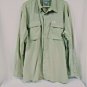 Columbia GRT Button Up Vented Fishing Sport Shirt Mens XL Gray Long Sleeve