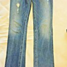 D9 Jeans Women's Size 29 X 32 Jett 5110  Lace Bling Distressed