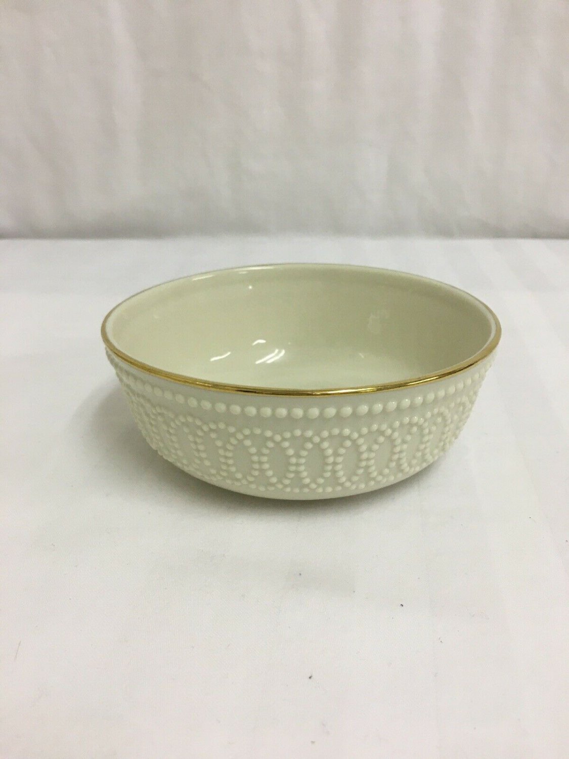 Lenox Bowl Textured 5.5&acirc;�� Small Dish Off White Cereal Replacement Piece