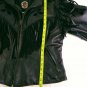 Vintage Just Leather San Jose Ca Womens Black Leather Motorcycle Jacket Size 16