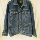 Southpole 2K Team Blue Cotton Denim Long Sleeve Jacket Mens Large