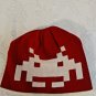 Space Invaders Beanie StocKing Cap Reversible Cotton Blend  NWT Official Taito