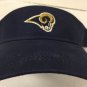 Los Angeles Rams Visor Game Day NFL LA Rams Blue One Size Adjustable Strap