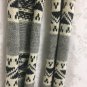 Wool Scarf H&M Winter Scarf 55% Wool Gray Tribal Womens Warm