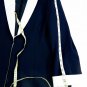 TAHARI by Arthur S Levine Navy/White Polyester/Spandex Blazer Womens Size 14 NWT