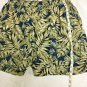 Woolrich Shorts Nylon Swim Summer Board Mens XL Nautical Ships Leaves