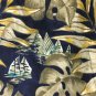 Woolrich Shorts Nylon Swim Summer Board Mens XL Nautical Ships Leaves