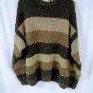 Fieldmaster Black Grey Cotton Wool Blend Long Sleeve Sweater Men's Large NICE