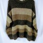 Fieldmaster Black Grey Cotton Wool Blend Long Sleeve Sweater Men's Large NICE
