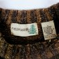 Fieldmaster Black Grey Cotton Wool Blend Long Sleeve Sweater Men's Large NICE