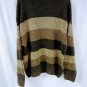 Fieldmaster Black Grey Cotton Wool Blend Long Sleeve Sweater Men's Large NICE