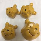 Disney Winnie The Pooh Drawer Pulls Set Of 4 Knobs Kids Baby