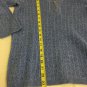 Karen Scott Sweater Womens Size Small 3/4 Sleeve Zipper Textured Cotton